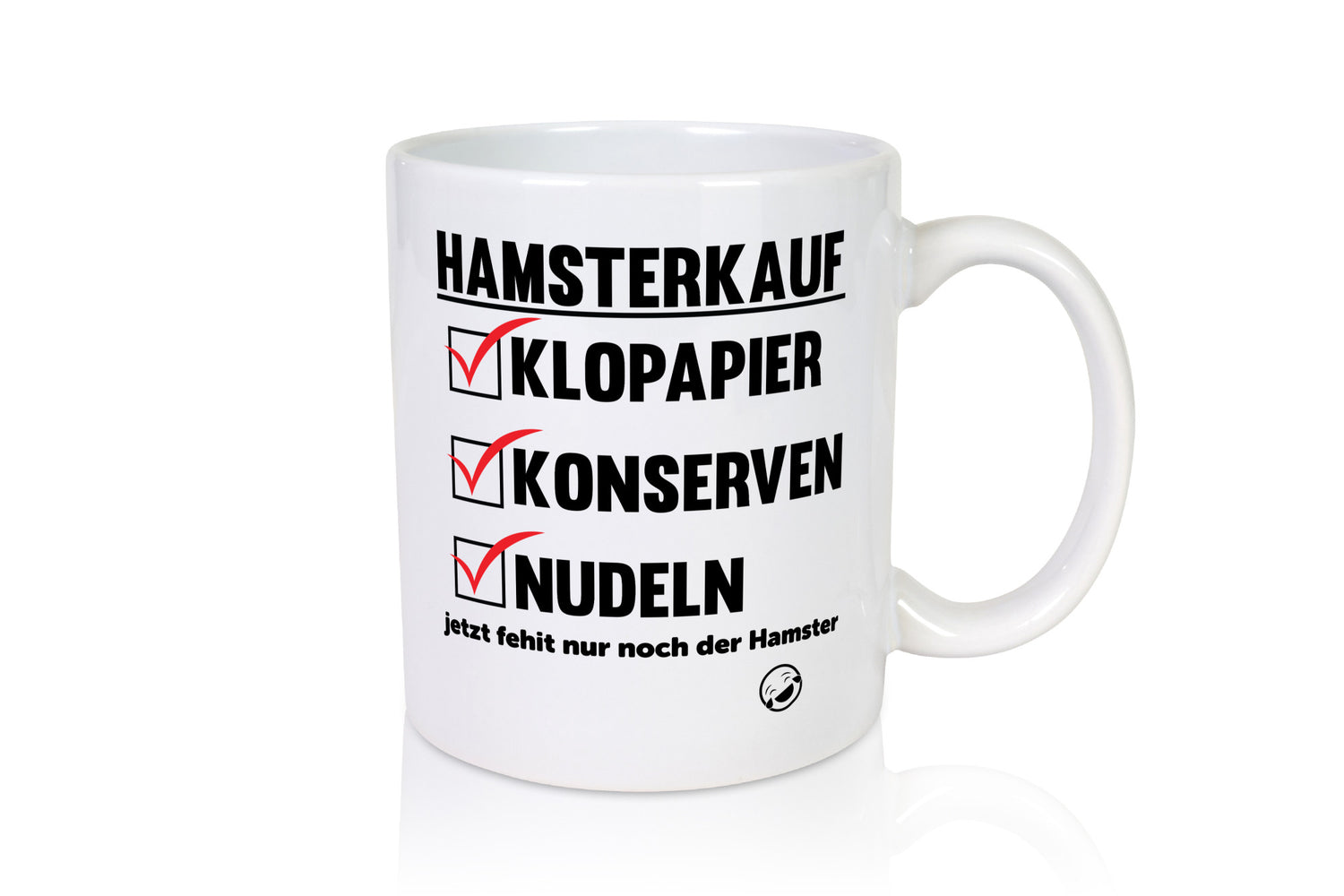Hamsterkauf | Weihnachten Shopping Geschenkidee Humor Tasse