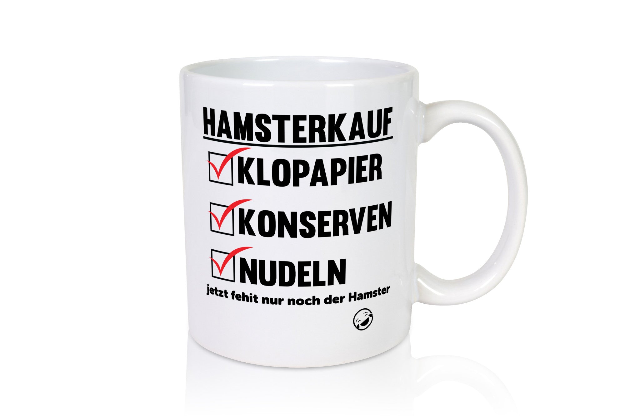 Hamsterkauf | Weihnachten Shopping Geschenkidee Humor Tasse
