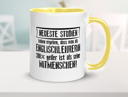 Neuste Studien: Englischlehrerin | Englisch Lehrerin lustiger Spruch Geschenk