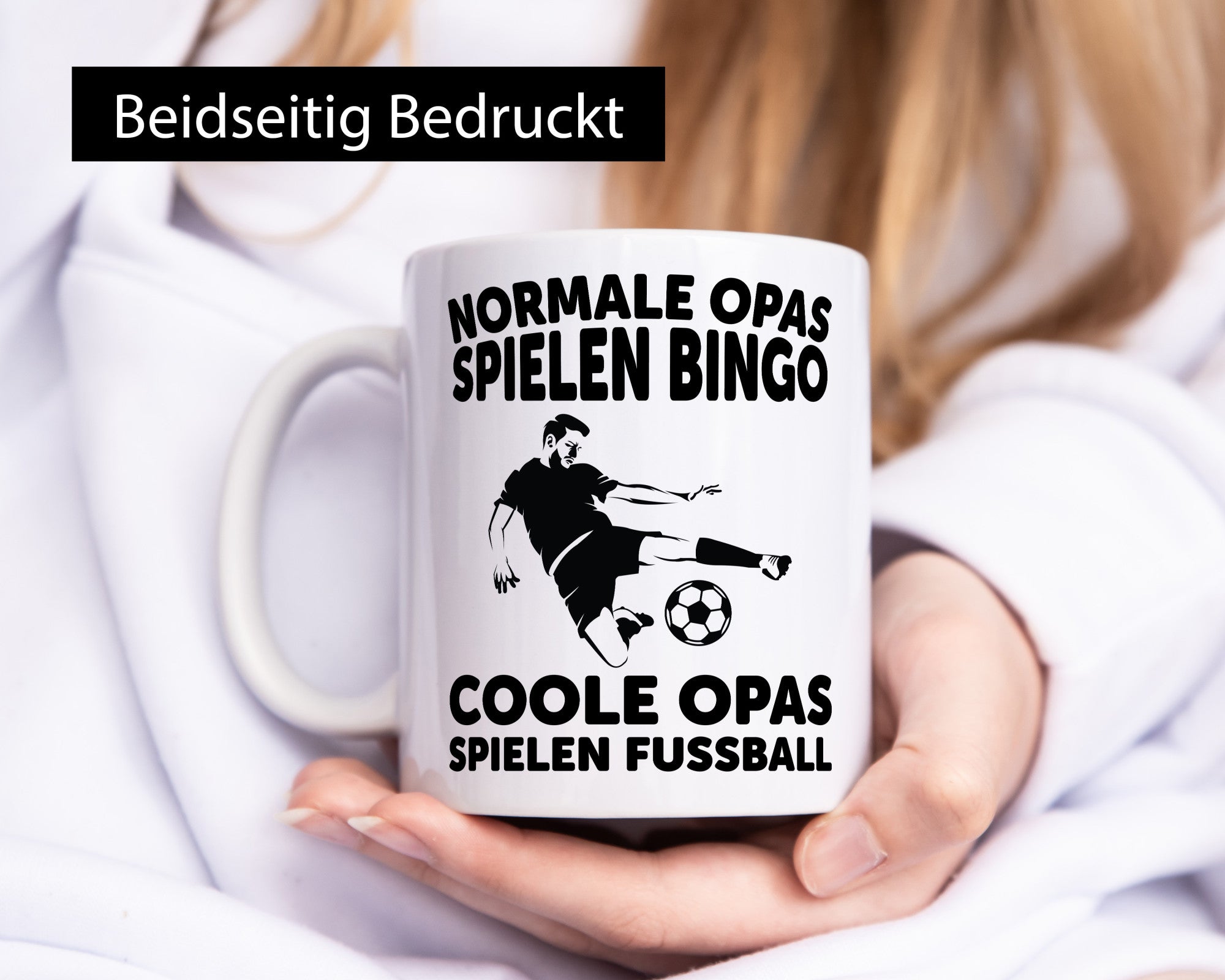 Normale Opas spielen Bingo, coole Fußball | Spieler Geschenkidee Familie Humor