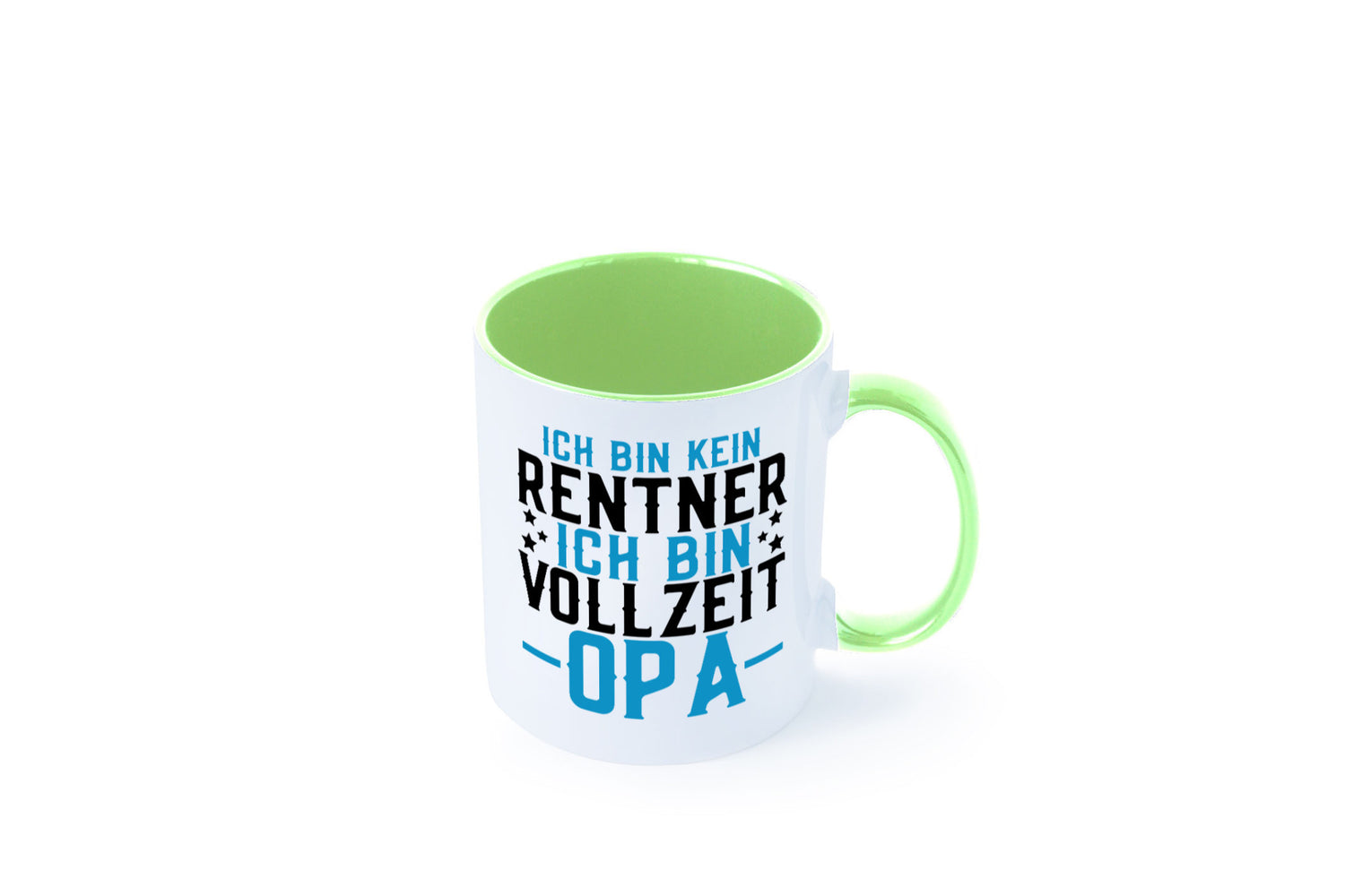 Rentner | Vollzeit Opa Pension Ruhestand Großvater lustiger Spruch Geschenk