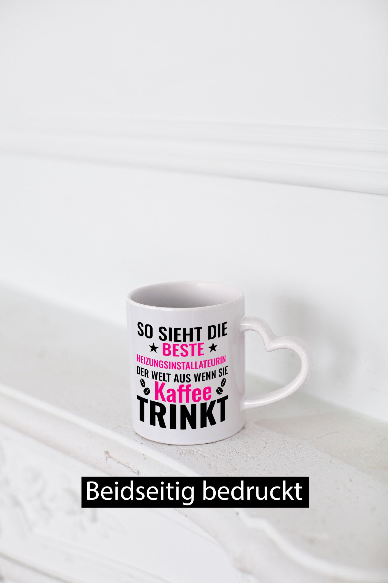 Kaffee trinkt: Heizungsinstallateurin | Heizung Humor Geschenkidee Tasse