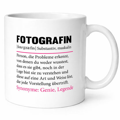 Fotografin | Beruf Fotografie Kamera lustiger Spruch Geschenk Arbeit Kollegen