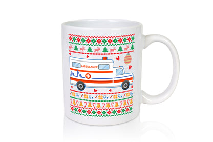 Krankenwagen | Ugly Christmas Emergency lustig Humor Geschenkidee Geschenk Tasse
