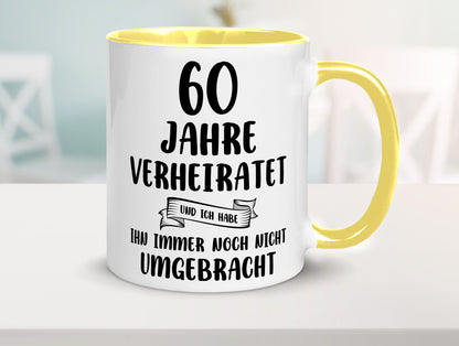 60 Jahre Verheiratet, immer noch am Leben! Geschenk Humor Geschenkidee lustiger