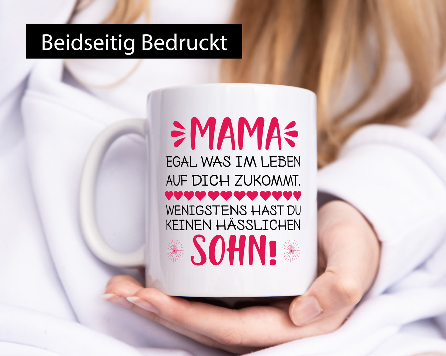Mama Sohn | Spruch Tasse lustiger Muttertag lustig Familie Geschenkidee Geschenk