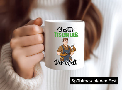 Bester Tischler | Handwerk Beruf Tischlerei v2 Geschenkidee Arbeit Kollegen
