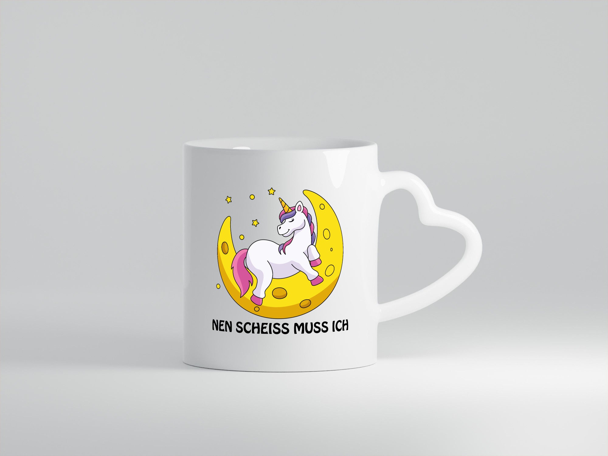 Nen Scheiss muss ich Geschenkidee Humor Tasse