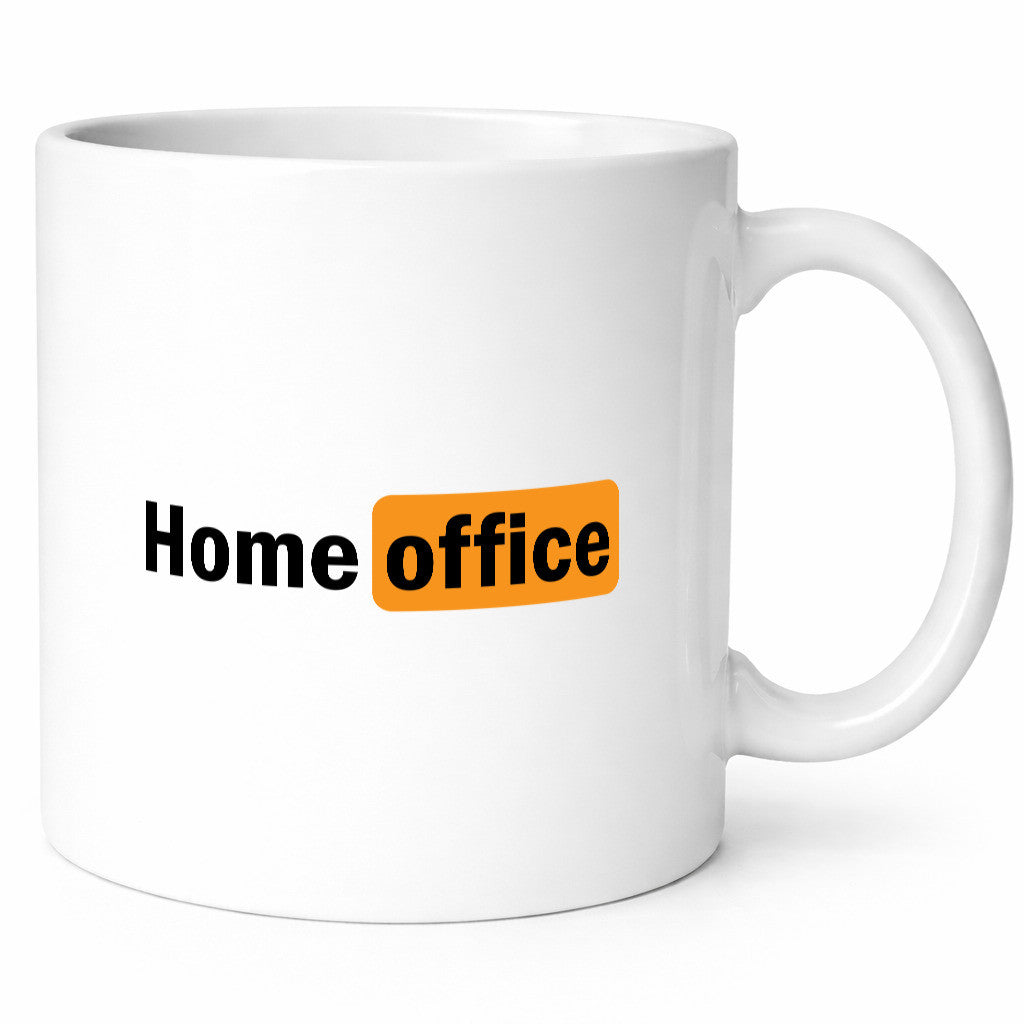 Homeoffice | Arbeit von zuhause v2 Geschenk Kollegen Büro lustiger Spruch Tasse