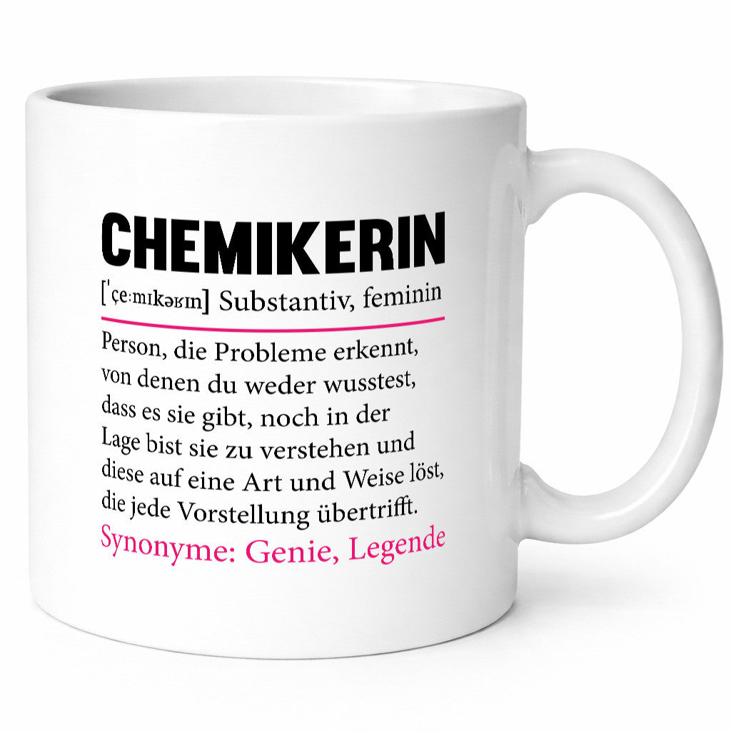 Chemikerin | Chemie Labor Beruf Wissenschaft Geschenk Arbeit Kollegen Büro Tasse