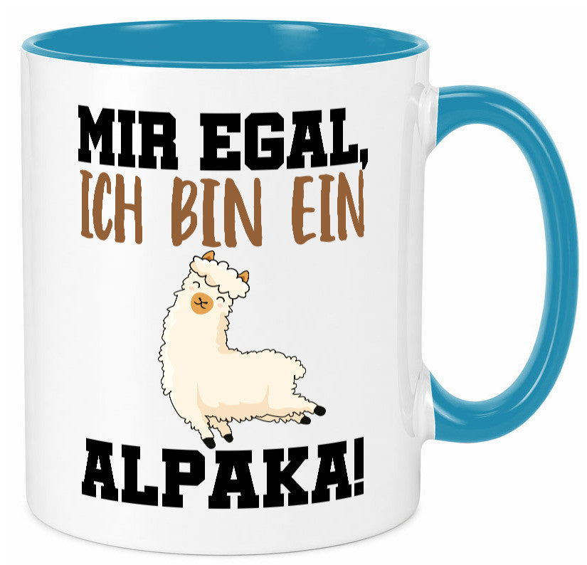 Ich bin ein Alpaka! Geschenk Humor Geschenkidee lustiger Spruch Tasse