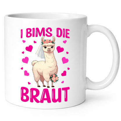 I Bims die Braut | JGA Hochzeit Humor Geschenkidee Tasse