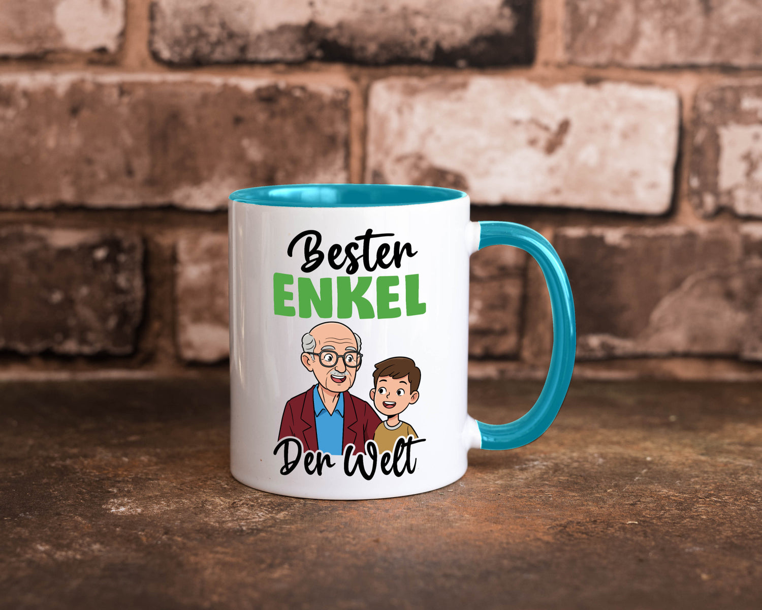 Bester Enkel | Großmutter Großvater Oma Opa lustiger Spruch Geschenk Familie