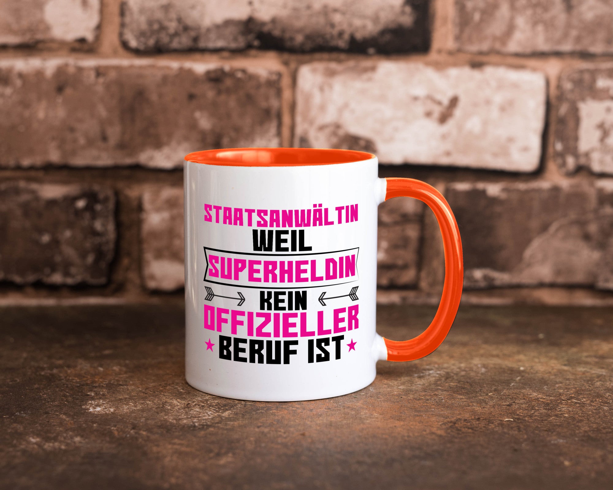 Superheldin Staatsanwältin | Anwältin Humor Geschenkidee Tasse