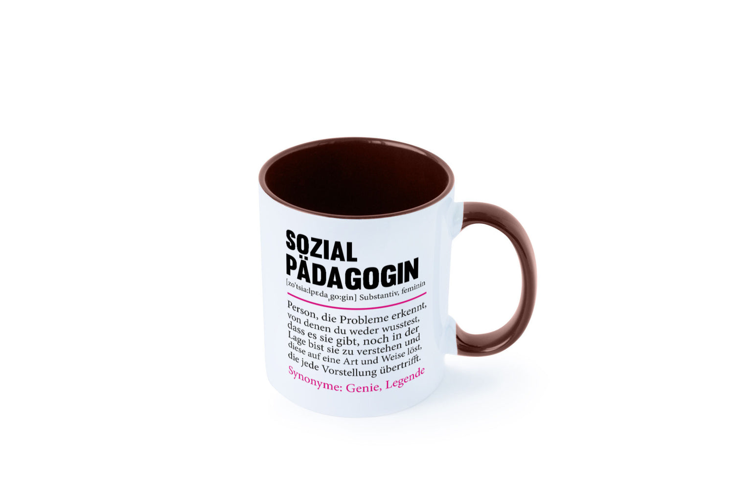Sozialpädagogin | Spruch lustig Humor Pädagogin v2 Geschenkidee Geschenk Tasse
