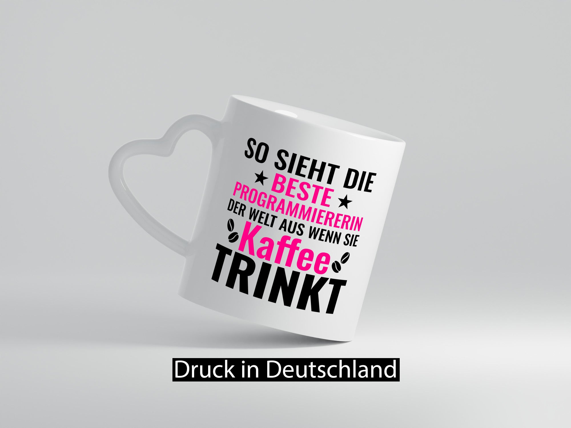 Kaffee trinkt: Programmiererin | Software Entwickler Humor Geschenkidee Tasse