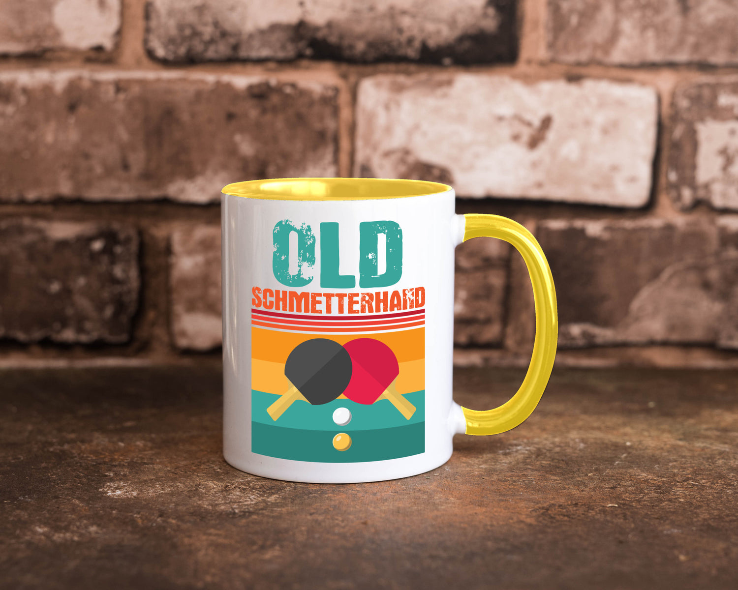 Tischtennis Tasse Humor Geschenkidee