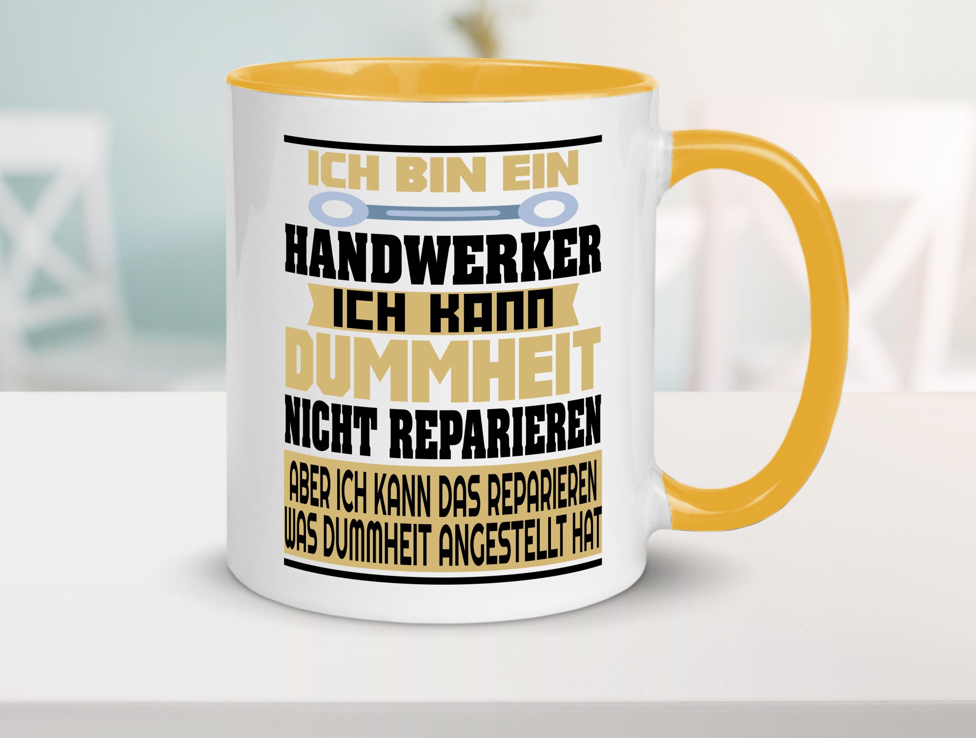 Ich bin Handwerker | Dummheit Schlechte Arbeit lustiger Spruch Geschenk