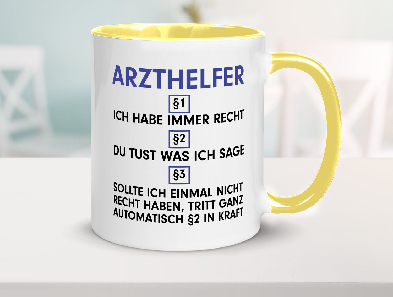 Ich habe immer Recht Arzthelfer | Fachangestellter Medizin Geschenkidee Humor