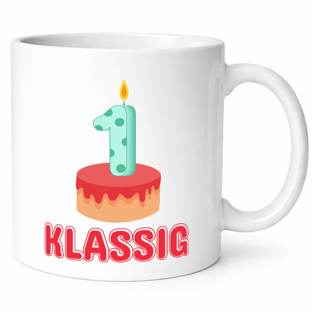 Erstklassig Tasse | Einschulung Erste Klasse Kuchen Geschenk Humor Geschenkidee