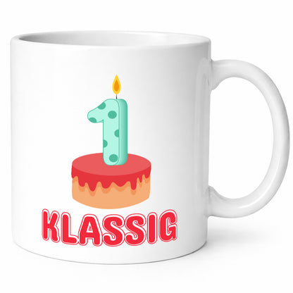 Erstklassig Tasse | Einschulung Erste Klasse Kuchen Geschenk Humor Geschenkidee