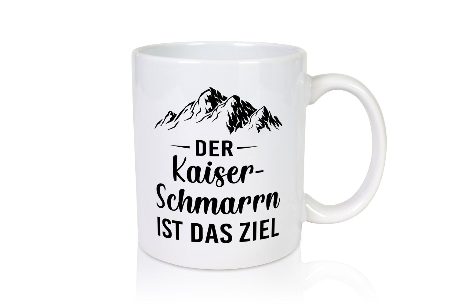 Kaiserschmarrn ist das Ziel | Berge Humor Geschenkidee Tasse