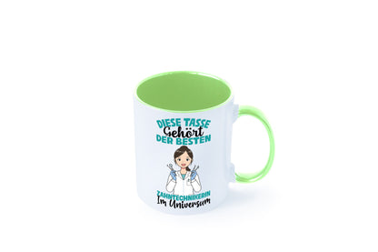 Im Universum: Zahntechnikerin | Zahnmedizin Humor Geschenkidee Tasse