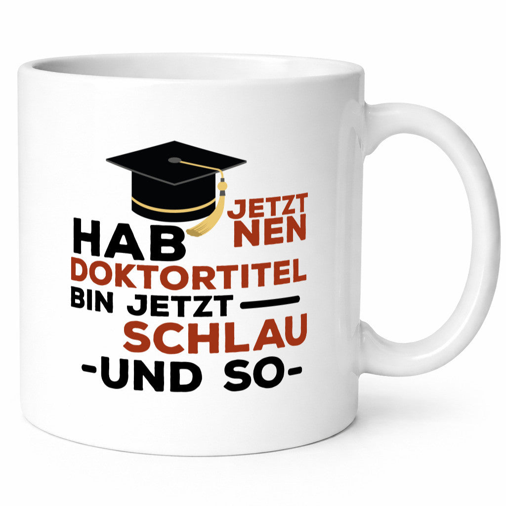 Doktortitel | Spruchtasse Doktorarbeit Doktorand lustig Arbeit Kollegen Büro