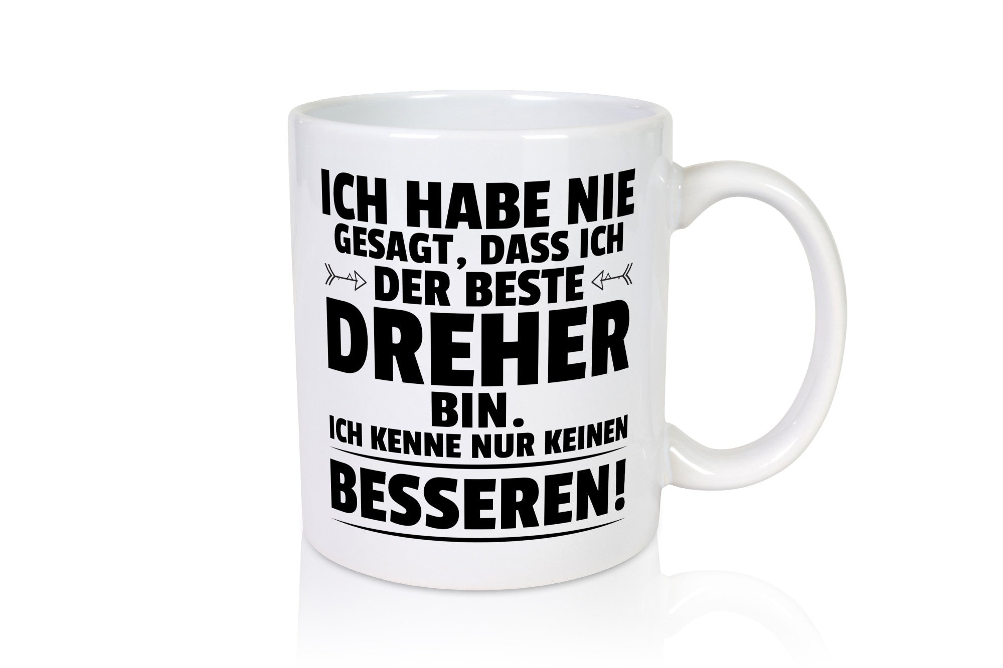 Der Beste Dreher | Fräser lustiger Spruch Geschenk Humor Geschenkidee Tasse