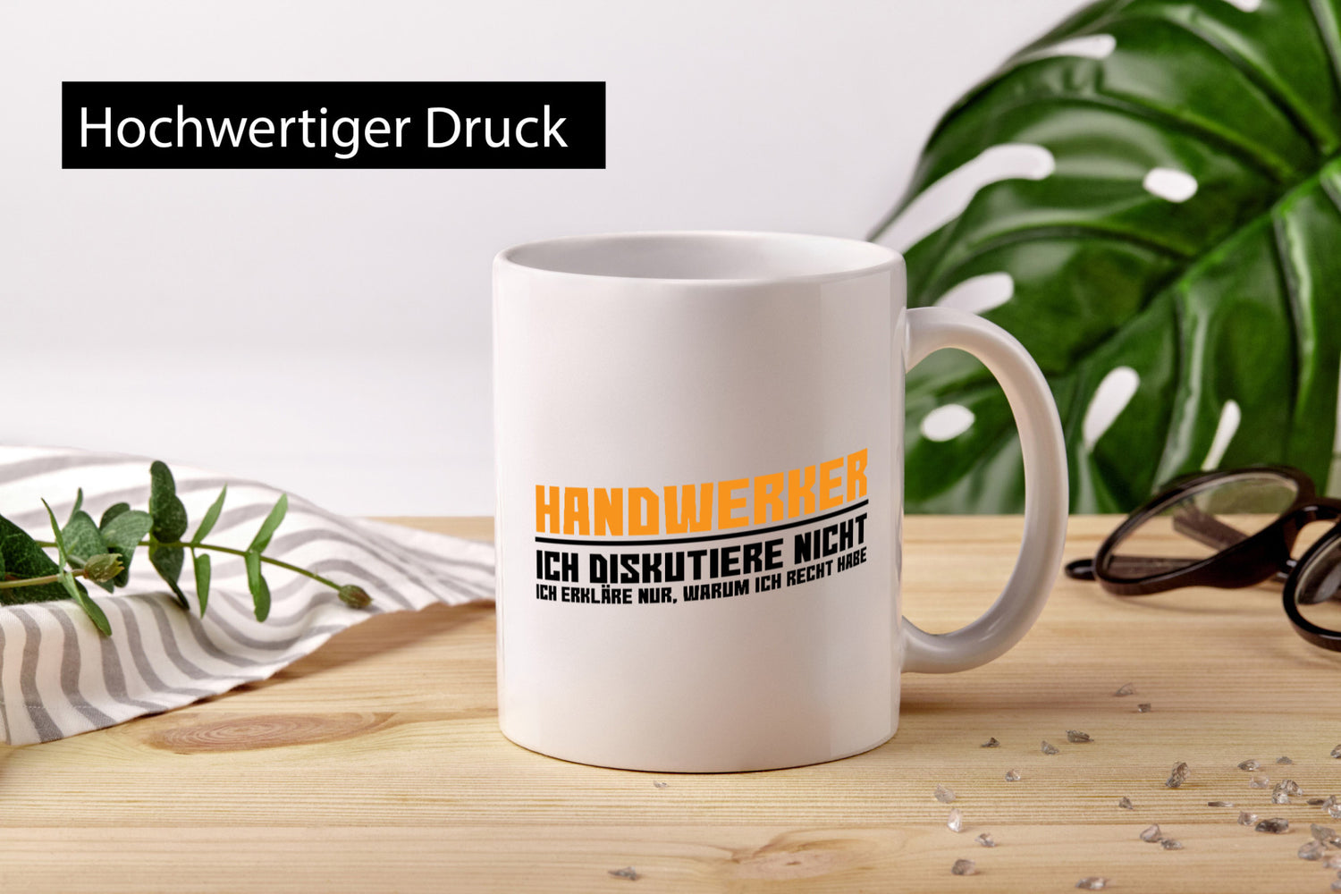 Handwerker | Ich diskutiere nicht, ich sage nur, warum ich Recht habe – Lustiger Spruch Handwerker Geschenk