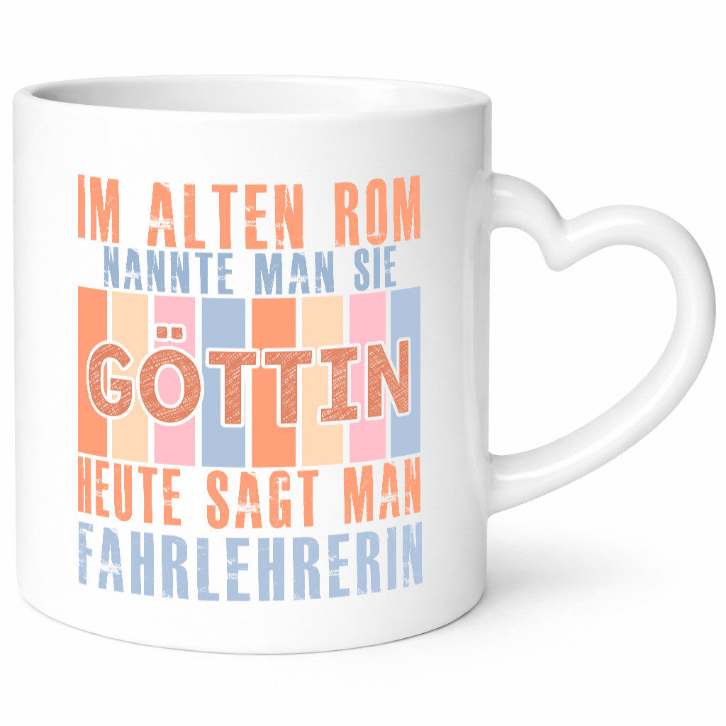 Heute sagt man: Fahrlehrerin| Fahrschule lustig Humor Geschenkidee Geschenk