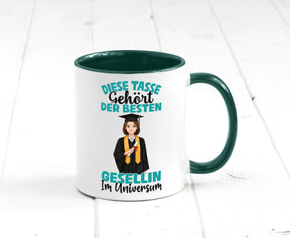 Im Universum: Gesellin | Handwerkerinnen lustiger Spruch Geschenk Humor