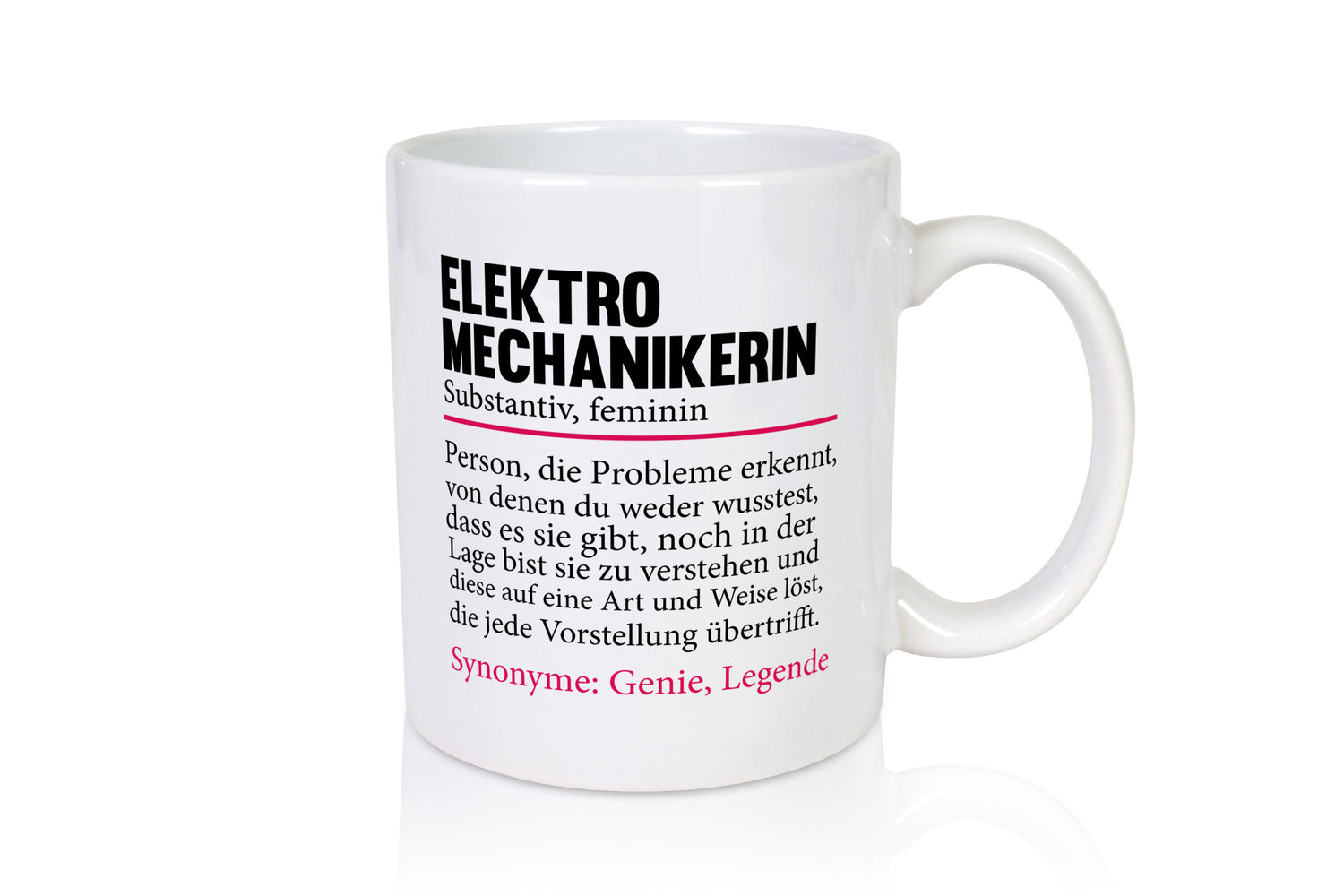 Elektromechanikerin | Beruf Mechanikerin Geschenkidee Arbeit Kollegen Büro
