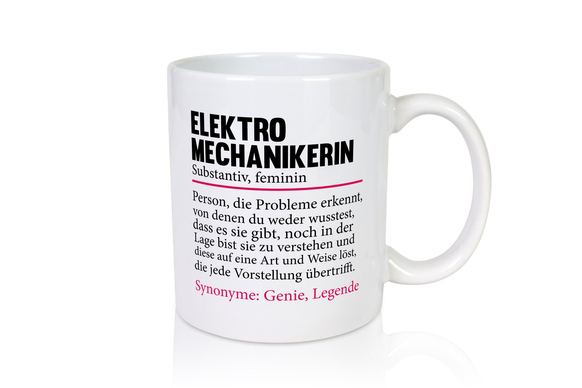 Elektromechanikerin | Beruf Mechanikerin Geschenkidee Arbeit Kollegen Büro