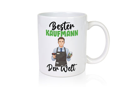 Bester Kaufmann Kaufmänner v2 lustig Humor Geschenkidee Geschenk Tasse