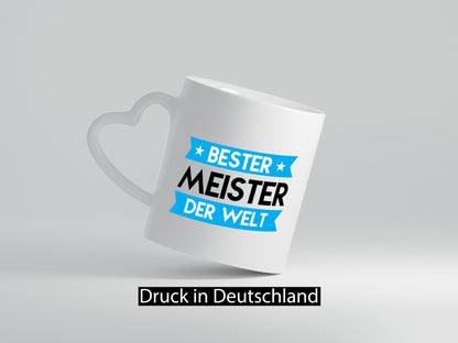 Bester Meister | Meisterbrief Humor Geschenkidee Tasse