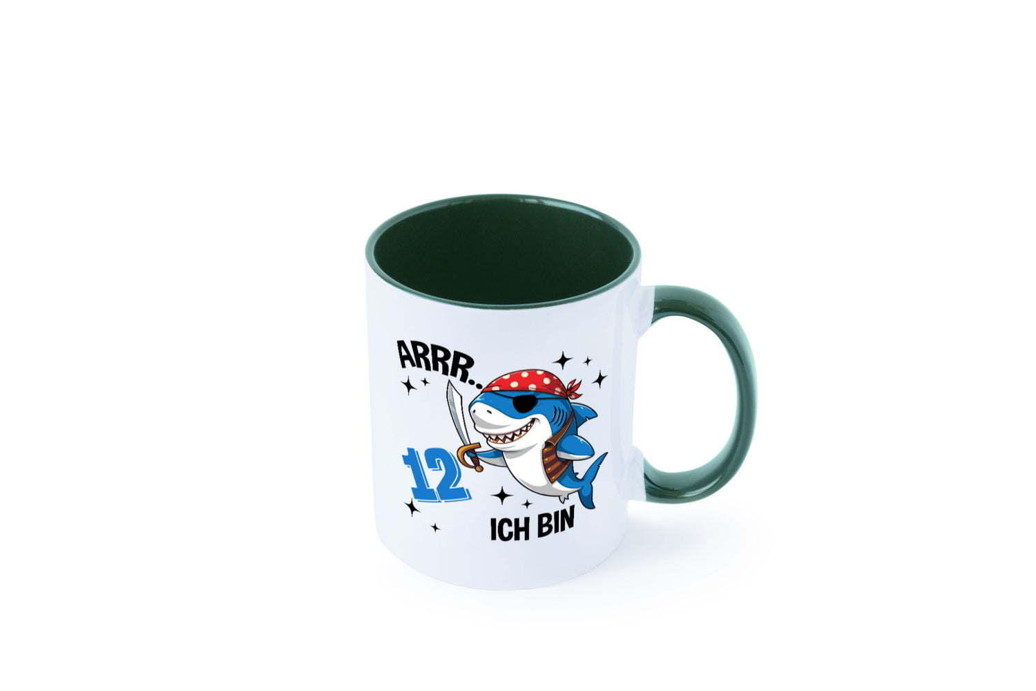 12. Geburtstag | 12 Jahre Arr Pirat Hai Piraten Geschenk Geschenkidee lustiger