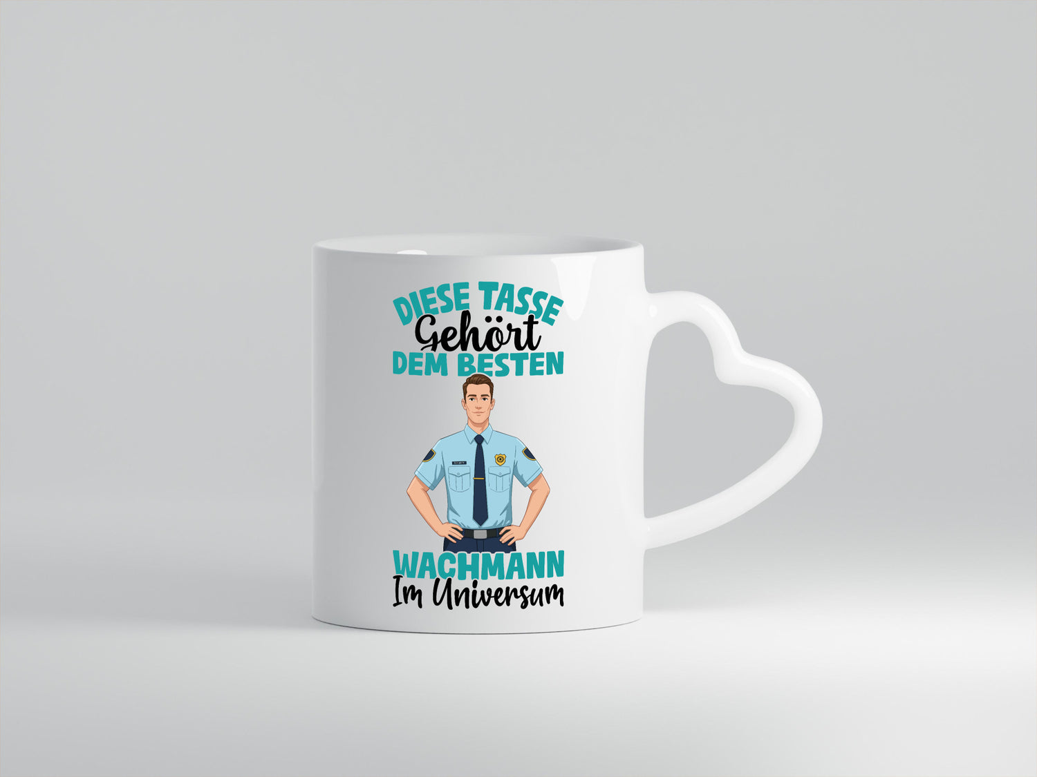 Im Universum: Wachmann | Wachpersonal Nachtwächter Geschenkidee Humor Tasse