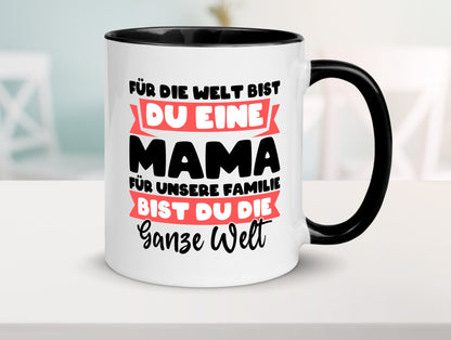 Beste mama der Welt vl5 lustig Familie Geschenkidee Geschenk Tasse