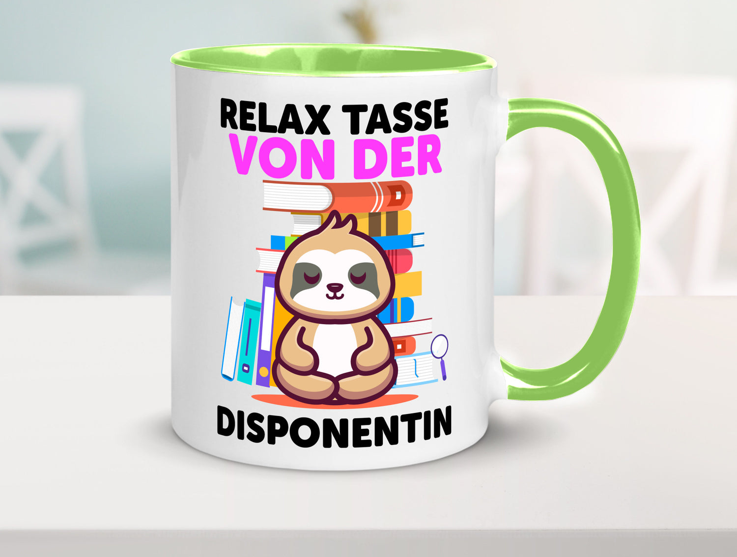Relax Tasse: Disponentin | Zuteilerin lustig Humor Geschenkidee Geschenk Tasse