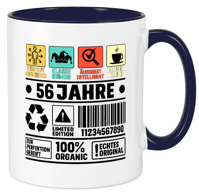 56. Geburtstag | 56 Jahre Humor Limited Edition lustiger Spruch Geschenk