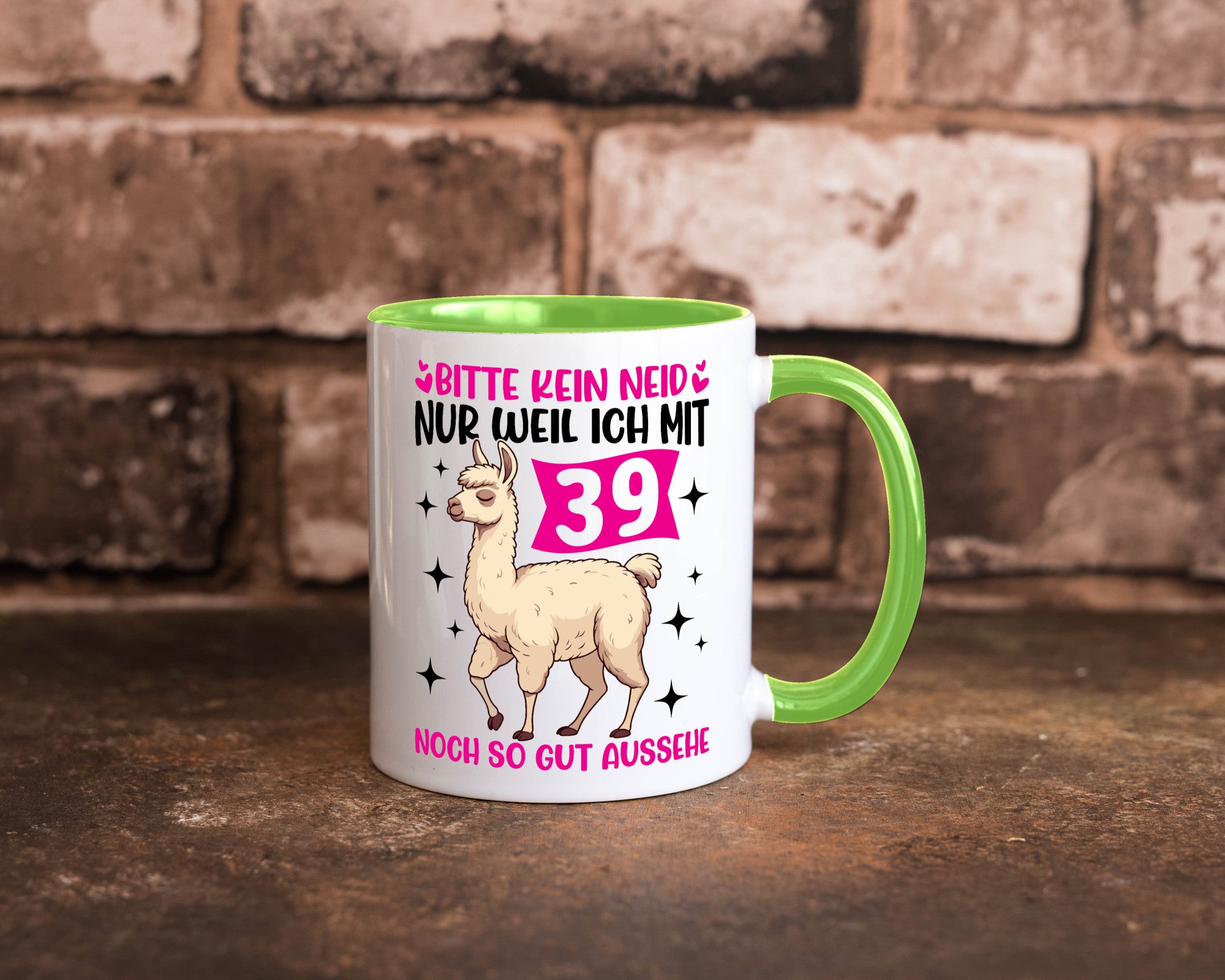 39. Geburtstag | 39 Jahre Lama gut aussehen Geschenk Geschenkidee lustiger