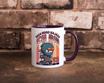 12. Geburtstag | Ninja Junge 12 Jahre Humor Geschenkidee Tasse