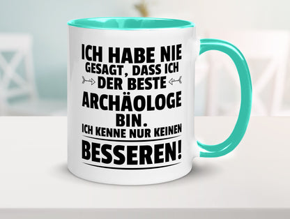 Der Beste Archäologe | Archäologie Forscher Humor Geschenkidee Tasse