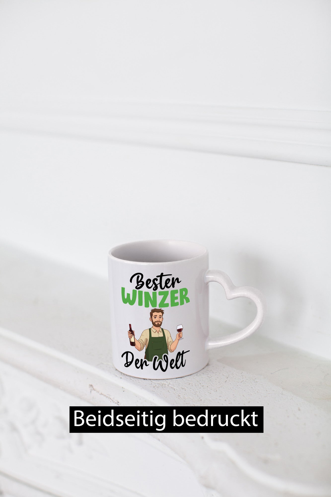 Bester Winzer | Weinbauer Wein v2 Humor Geschenkidee Tasse