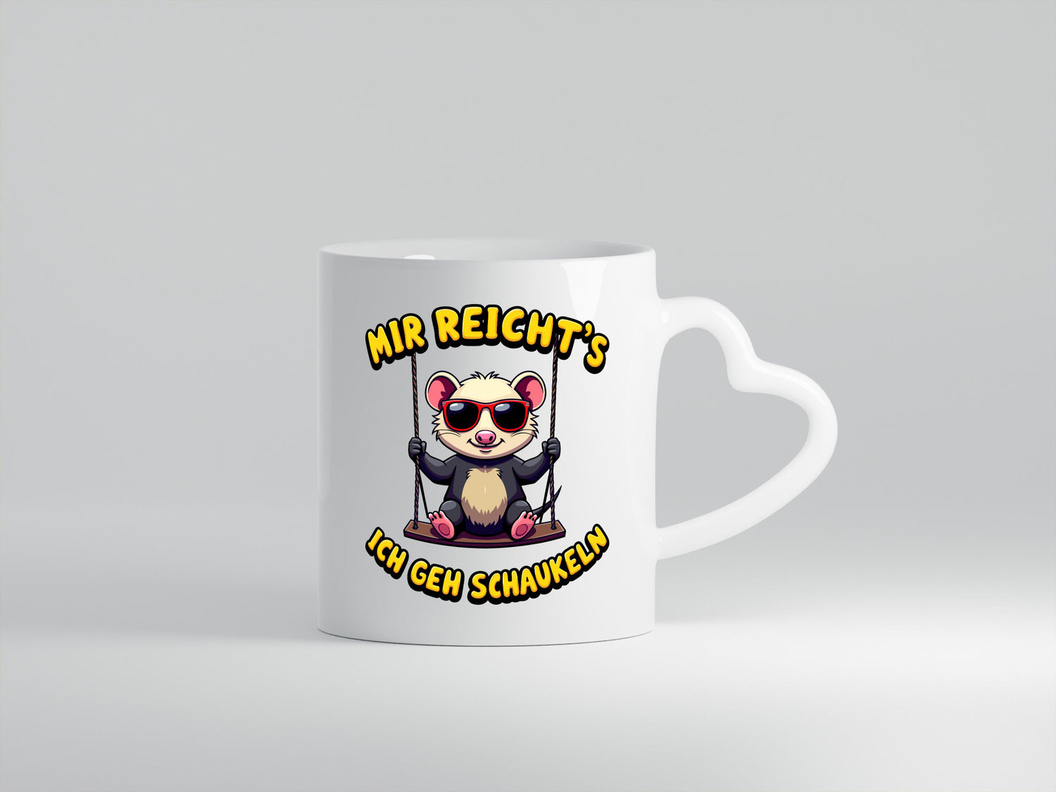Mir reichts ich geh Schaukeln | egal Geschenk Humor Geschenkidee lustiger