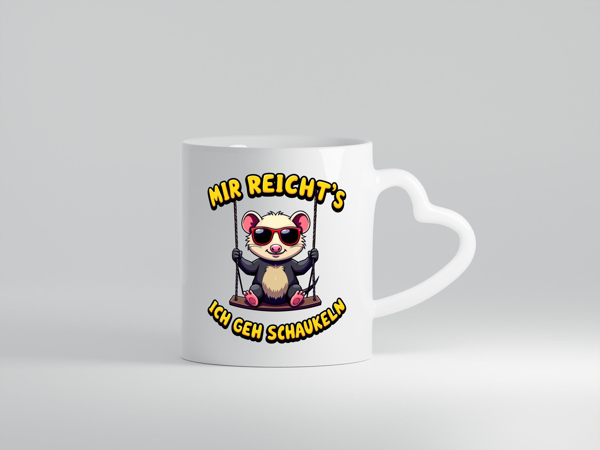 Mir reichts ich geh Schaukeln | egal Geschenk Humor Geschenkidee lustiger