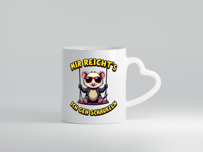 Mir reichts ich geh Schaukeln | egal Geschenk Humor Geschenkidee lustiger
