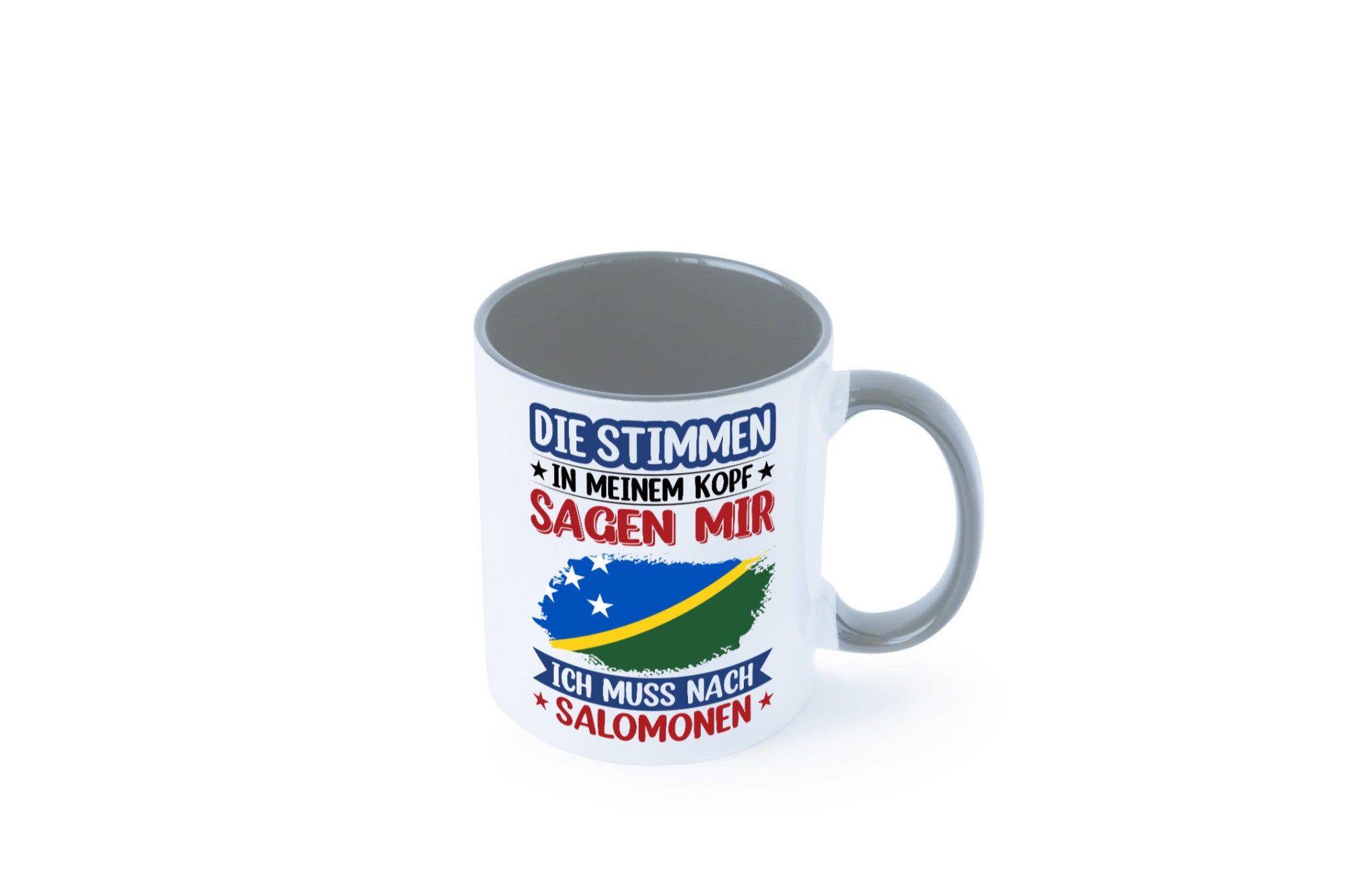 Salomonen | Urlaub Stimmen in meinem Kopf Traumland v2 Humor Geschenkidee Tasse