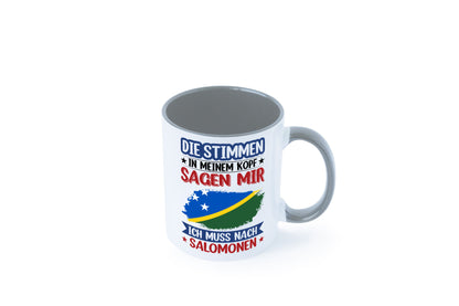 Salomonen | Urlaub Stimmen in meinem Kopf Traumland v2 Humor Geschenkidee Tasse